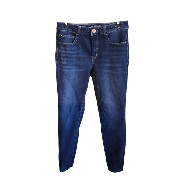 Maurices Denim - Maurices Everflex SZ 10 Long blue jeans inseam 30.5” denim dark wash